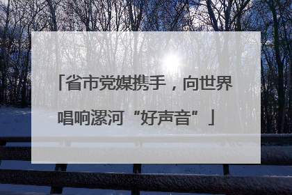 省市党媒携手，向世界唱响漯河“好声音”