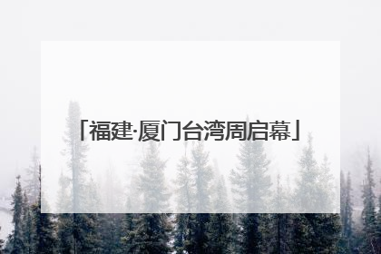 福建·厦门台湾周启幕