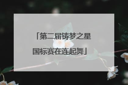第二届铸梦之星国标赛在连起舞