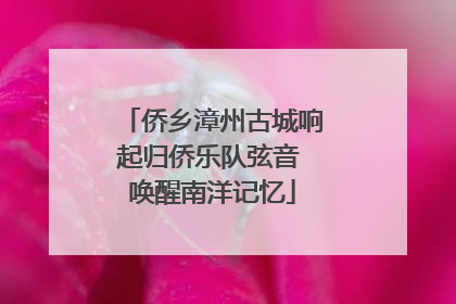 侨乡漳州古城响起归侨乐队弦音 唤醒南洋记忆