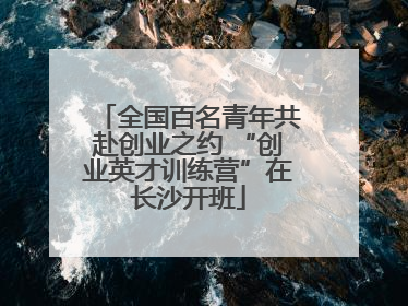 全国百名青年共赴创业之约 “创业英才训练营”在长沙开班
