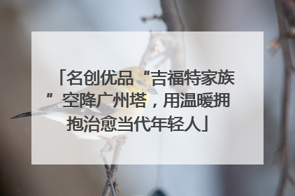 名创优品“吉福特家族”空降广州塔，用温暖拥抱治愈当代年轻人
