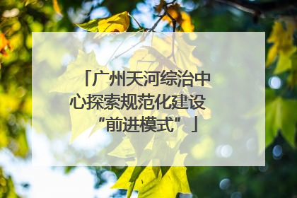 广州天河综治中心探索规范化建设“前进模式”