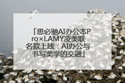 思必驰AI办公本Pro×LAMY凌美联名款上线：AI办公与书写美学的交融