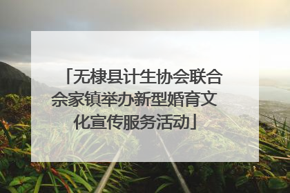 无棣县计生协会联合佘家镇举办新型婚育文化宣传服务活动