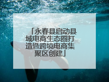永春县启动县域电商生态圈打造暨跨境电商集聚区创建