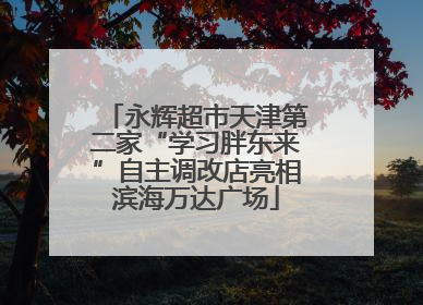 永辉超市天津第二家“学习胖东来”自主调改店亮相滨海万达广场
