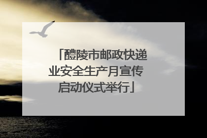 醴陵市邮政快递业安全生产月宣传启动仪式举行