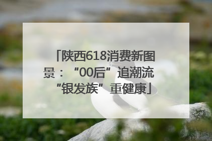 陕西618消费新图景：“00后”追潮流 “银发族”重健康