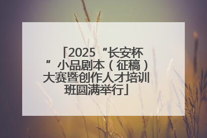 2025“长安杯”小品剧本（征稿）大赛暨创作人才培训班圆满举行