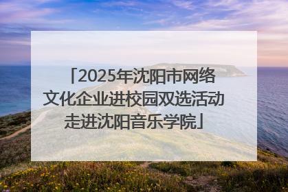 2025年沈阳市网络文化企业进校园双选活动走进沈阳音乐学院