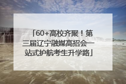 60+高校齐聚！第三届辽宁融媒高招会一站式护航考生升学路