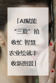 AI赋能“三夏”抢收忙 智慧农业绘就丰收新图景